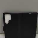 TUCCH Case Wallet for Galaxy S25 Ultra, Kickstand [RFID Blocking] Card Holder, Folio Magnetic PU Leather [TPU Shockproof Interior Case] Protective Folio Cover Compatible with Galaxy S25 Ultra, Black