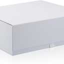 Rsgift 3 Packs Gift Box 18x15x6.1 Inches,White Gift Boxes with Lids,Collapsible Groomsmen Proposal Box with Magnetic,Extra Large Gift Boxes for Presents,Wedding,Christmas,Birthday