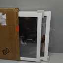 Golden State Art 16x20 White Picture Frame,Solid Wood&Real Glass,Fit 16x20