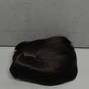 Synthetic Hair Topper with Bangs 18 Inch Layered Toppers for Women with Thinning Hair 5.5" x 5" hand Tied Forehead Hairline 360° 3D Cover Wispy Synthetic Toppers Hair for Women Fiber Wiglets