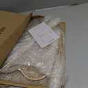 Large Iron Candelabra Centerpieces for Tables, 17.7'' Tall Taper Candle Holders, Vintage Brass Gold Candlestick Holders, Antique Fireplace Mantel Decorations for Living Room, 5 Arms