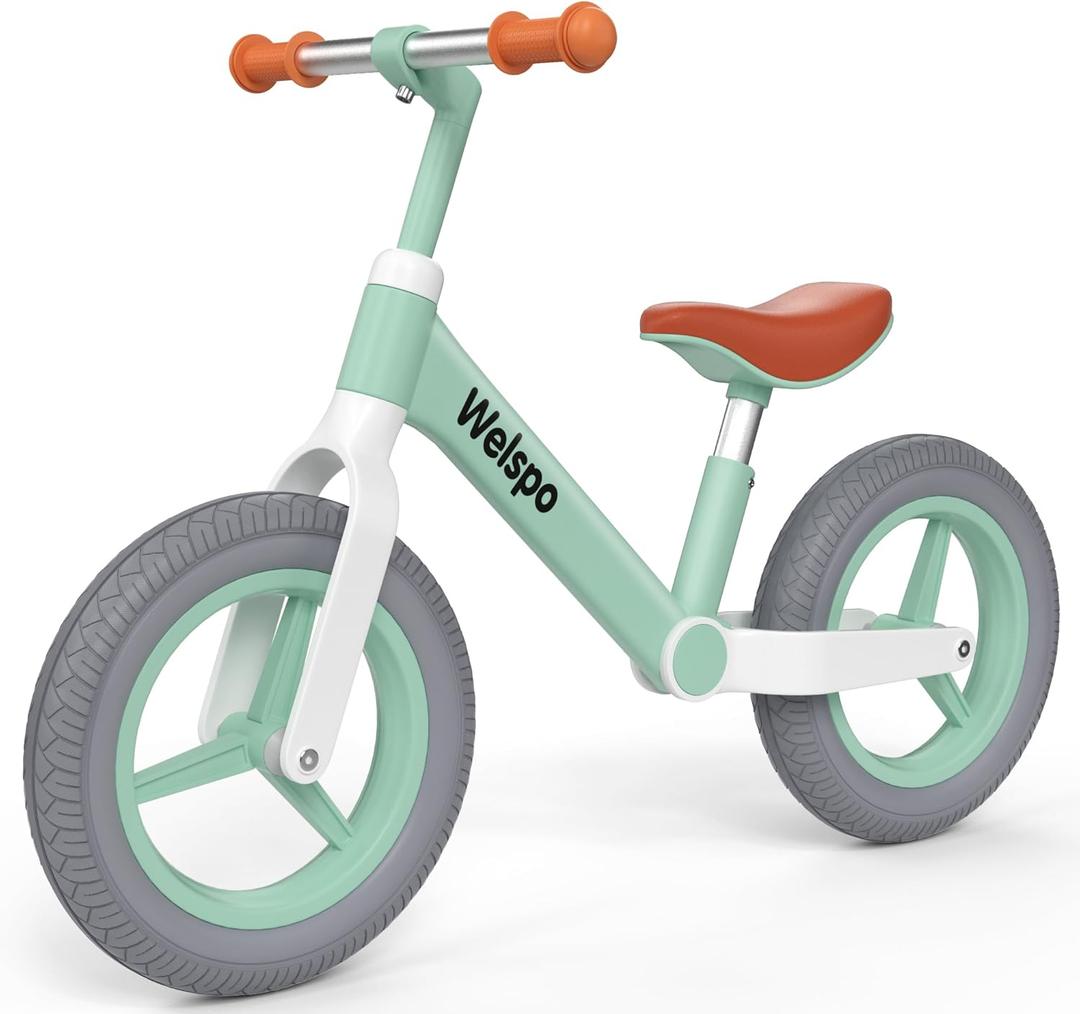 welspo Baby Balance Bikes for 1 Year Old Boys Girls 12-24 Months Kids Toddler First Bicycle Infant Walker Children No Pedal 3 Wheels Mini Bike Riding Toys