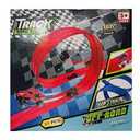 Flexible Race Track - 13 Foot Flexible Roll Up Portable Development Toy,Race Car Track | for Birthday Party Holiday Halloween Easter Living Room Garden Indoor Outdoor Classroom