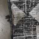 JONATHAN Y Diamond Tribal Medallion Indoor Outdoor Area Rug 8X10 Ivory/Black, Marokko for Backyard, Patio, Porch, Easy-Cleaning, High Traffic, Pet-Friendly, Non-Shedding (SMB127E-8)