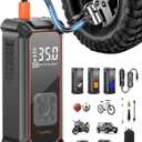 OlarHike Cordless Tire Inflator Portable Air Compressor, 150PSI Dual Mode, 5400mAh Auto Air Pump for Car Tires, Motorcycle, Bicycle, Smart Electric Pump with LED Light & Digital Pressure Gauge