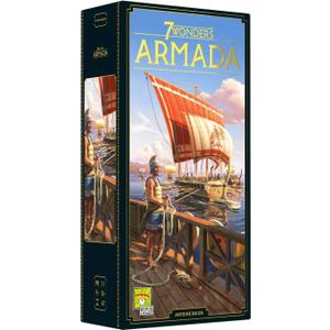 Asmodee 7 Wonders Armada Board Game EXPANSION - Conquer the Seas and Explore Distant Isles, Civilization Strategy Game for Kids and Adults, Ages 10+, 3-7 Players, 40 Min Playtime