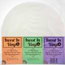 50 LP Inner Sleeves Anti Static Round Bottom 33 RPM 12" Vinyl Record Sleeves Provide Your LP Collection with The Proper Protection - Invest In Vinyl