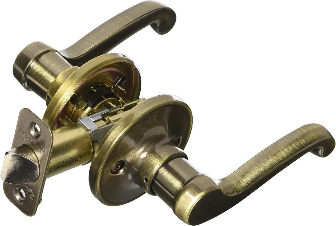 Schlage J Dexter Antique Brass Universal Passage Door Lever