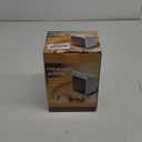 Portable Space Heater Small Space Heaters for Indoor Use,Mini Heater for Office Desk 900W Safe and Quiet Ceramic,Small Heater Fan with Overheat Protection Room Heater with Dumping Shutdown (White)