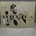 Here Comes The SON Wooden Backdrop Sign,Baby Shower Party Decor for Welcome Baby Sign Decor Boy's Birthday Wall Decorations,Gender Reveal Party Decor (12 * 12inch) 2 PACK