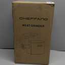 CHEFFANO Meat Grinder, 2600W Max Stainless Steel Meat Grinder Electric, ETL Approved Heavy Duty Meat Mincer Machine with 2 Blades, 3 Plates, Sausage Stuffer Tube & Kubbe Kit for Home Kitchen Use