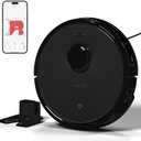 TECBOT S3 PRO Robotic Vacuum Cleaner and mop, LiDAR Navigation, 150mins Runtime&4,000Pa Suction, Automatic Charging Robot Vacuum Cleaner, WiFi,App,Alexa, Ideal for Hard Floor, Pet Hair,Black