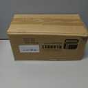 COOVA Faux Fur Throw Blanket for Couch, Cozy Soft and Fuzzy Plush Rabbit Fur Bubble Blanket for Sofa Bedroom Living Room, 50x60 Inches Black