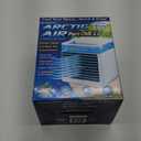 Arctic Air Pure Chill 2.0 Evaporative Air Cooler by Ontel - Powerful, Quiet, Lightweight and Portable Space Cooler with Hydro-Chill Technology For Bedroom, Office, Living Room & More,Blue