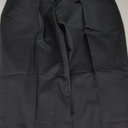 Chic Classic Collection Women's Cotton Pull-On Pant with Elastic Waist (12, Black Twill)
