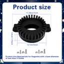 Flag Pole Christmas Tree Kit: Clamping Christmas Tree Flag Pole Mega Topper Light Hook,Outdoor Decoration for Christmas, Courtyard, Courtyard and Holiday Party Supplies