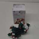 GlowVibe 70 Counts Red and White Christmas Lights, 19ft G15 Pearlized Glass Bulbs, ETL Certified LED Christmas Globe String Lights Plug-in, Indoor Xmas Tree Lights for Outdoor Xmas Home Decor