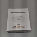 Automatic Nail Clipper Electric Nail Trimmer Polisher 3 in 1 Portable Fingernail Cutter with Light 2 Speeds File Nail Clip Storage Rechargeable Safety Trimmer for Seniors Adults Kids Baby (White)