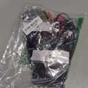 6 Packs French Curl Braiding Hair 18 Inch Loose Wave Bouncy Braiding Hair Pre Stretched 100g/pack Yaki Curly Crochet hair for Black Women Hair Extensions (1B)