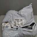 Baby Lounger Cover for Newborn 0-24 Months Soft Baby Nest Cover Organic Breathable Nest Lounger Pillow for Infants (White and Blue)