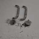 Shower Grab Bar, 2 Pack 12 Inch Bathroom Grab Bar, 304 Stainless Steel 1.25" Diameter Anti-Slip Handicap Grab Bar Support Shower Rail Senior Handrail Shower Safety Bar Handle