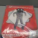 Morph Scary Clown Costume for Adults, Killer Clown Costume Men and Women, Halloween Scary Outfit, Creepy Horror Suit, 2 heads (Large)