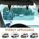 Sun Visor Extender for Car, Day and Night Anti-Glare Driver Goggles, Car Visor Extender Sun Blocker (Yellow)