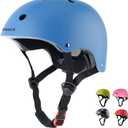 BURSUN Kids Bike Helmet Ventilation & Adjustable Toddler Helmet for Kids Boys Girls Multi-Sport Helmet for Skateboard Roller Skateing Bicycle Scooter blance Bike Small