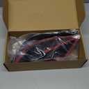 Front Fog Light Lamp Cover Guard Trim Cover Compatible with 2011-2020 Dodge Durango(2Pcs,Black)