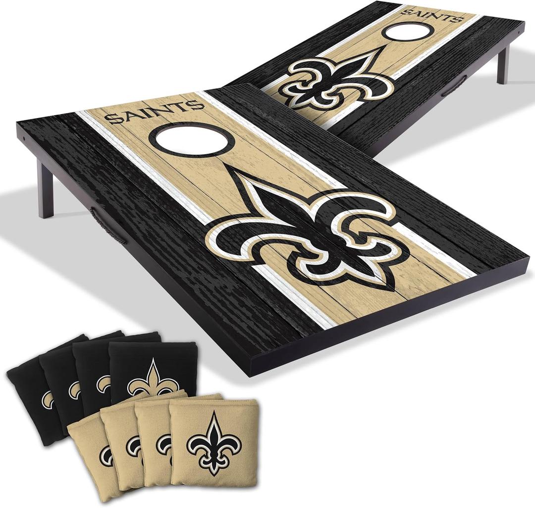 YouTheFan NFL 2' x 3' Portable Cornhole Game with Logo Bags