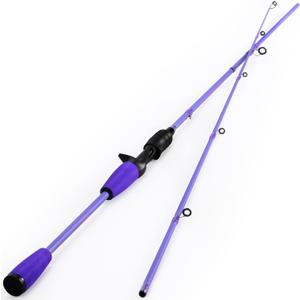 Sougayilang VoidFlare Performance Spinning & Casting Fishing Rod, Lightweight IM6 Graphite with Hook Keeper, EVA Grip, Cast-7'0''-Medium Heavy