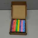 64 Pcs 8 Colors Hanging Closet Size Dividers Clothing Rack Dividers Rectangular Reusable Closet Separators for Clothing Racks Retail