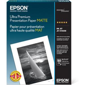 Epson Ultra Premium Matte Presentation Paper (8.5x11 Seychelles)