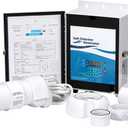 Saltwater Pool Chlorine Generator Cell, Low Maintenance & Energy Efficient Pool Saltwater System for Above Ground &Inground Pools Up to 25,000 Gallons, Cell Salt 11