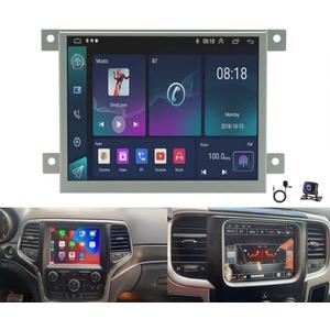 8.4inch Android 13 Stereo Radio for Dodge Challenger Charger 2015 2016 2017 2018 2019 2020 2021 Touch Screen Car Audio with Carplay Android Auto/WiFi/GPS AHD Camera Microphone, [2+32G]