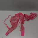 Lilosy Sexy Mesh Sheer Push Up Lingerie Set Small