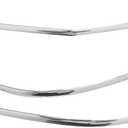 NewYall Chrome Front Lower Bumper Center and Side Left Right Trim Molding for Mercedes S350 2012-2013, S400/S550/S600/S65 AMG 2010-2013, S63 AMG 2010
