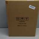 30" Tall Table Lamps Set of 2, Touch Control Bedside Lamp with USB A+C Ports and AC Outlet, 3-Way Dimmable Modern Metal Nightstand Lamp for Bedroom Living Room, 2 LED Bulbs Included, Black