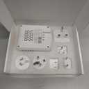 2000W Voltage Converter US to Europe for Hair Dryers, 7-in-1 220V to 110V Converter for European Travel with 3 AC/2 USBA/2 USBC Ports (PD20W), Universal Travel Adapter (White)