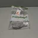 PRETTYGARDEN Women's Summer Spaghetti Strap Tank Tops Sleeveless Camisole Blouses Asymmetrical Going Out Basic Tank Shirt (Gray, XL)