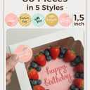 12x12x6 inch Cake Boxes 20 pcs, Large 12 inch Cake Box with Window for 6 Inch Tall Large Bakery Cakes, Pies, Sturdy Square White Cardboard, Cake Decorating Supplies (80 Pcs Stickers)
