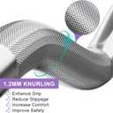 Olympic Barbell Curl Bar EZ Bar 4/5/6/7 FT Barbell Bar 300/400/500/600 Weight Capacity Strength Training Bar for Home Gym