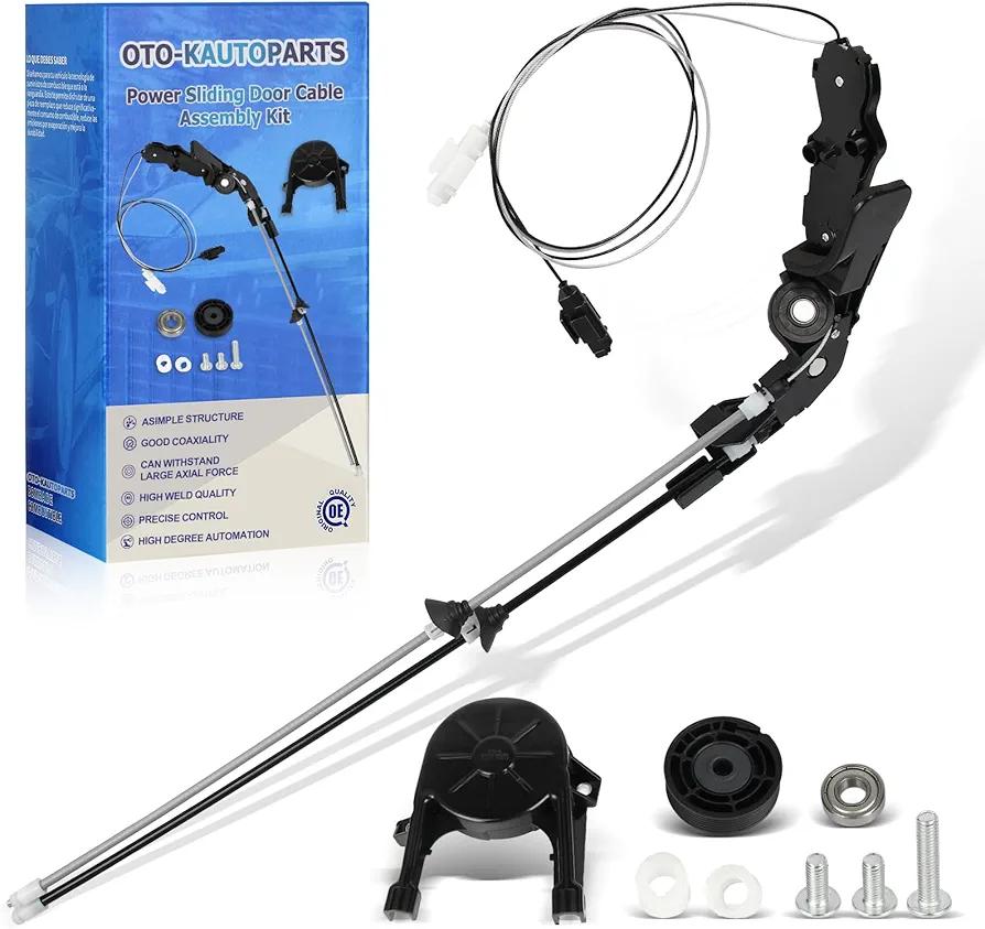 OTO-K Sliding Door Cable Compatible with Toyota Sienna 2003 2004 2005 2006 2007 2008 2009 2010,Right Passenger Side Power Sliding Door Cable Kit w/o Motor,Replace#85620-08042