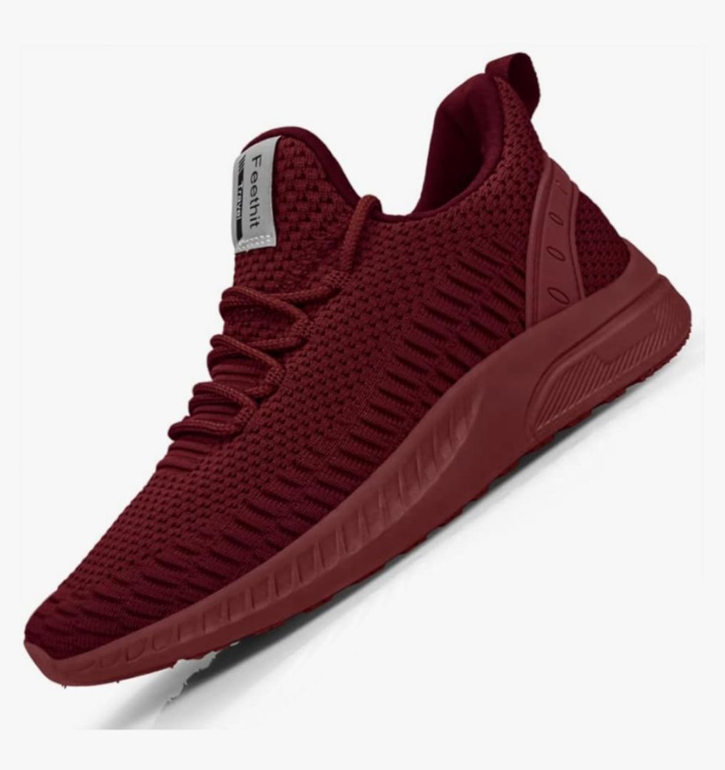 Feethit Mens Slip On Walking Shoes Blade Tennis Shoes Non Slip Running Shoes Lightweight Workout Shoes Breathable Mesh Fashion Sneakers, 43/10