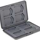Slinger Digital Storage Aluminum Case for Eight SD/MMC Secure Digital Cards
