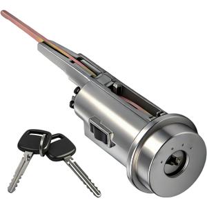 Ignition Lock Cylinder Switch with Key Compatible with Toyota Sequoia 200-2007 Tundra 2003-2006 4Runner 2003-2009 Replace 89703-33070 69052-34040 No Chip