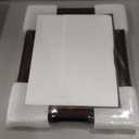 GraduationMall Graduation Photo Shadow Box Frame with Tassel Holder for 4x6 Pictures,Real Glass,Black over Gold Double Mat,Wall & Tabletop Design