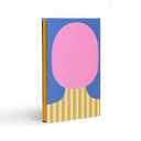 Olimpia Zagnoli Blue Midsized Blank Notebook