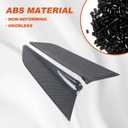Car Front Inner Side Panel Cover Trim Compatible with Toyota Grand Highlander 2024 2025 2026,ABS Front Interior Door Panel Trim Door Handle Cover Trim Interior Accessories (Carbon Fiber Pattern)