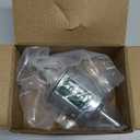 AdvanEX Electric Fuel Pump 12V Universal Low Pressure 5-9 PSI Gas Diesel Inline Metal Solid Petrol Compatible with Carburetor HEP-02A